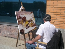 III Concurso de Pintura Rápida de Valdejalón en Almonacid